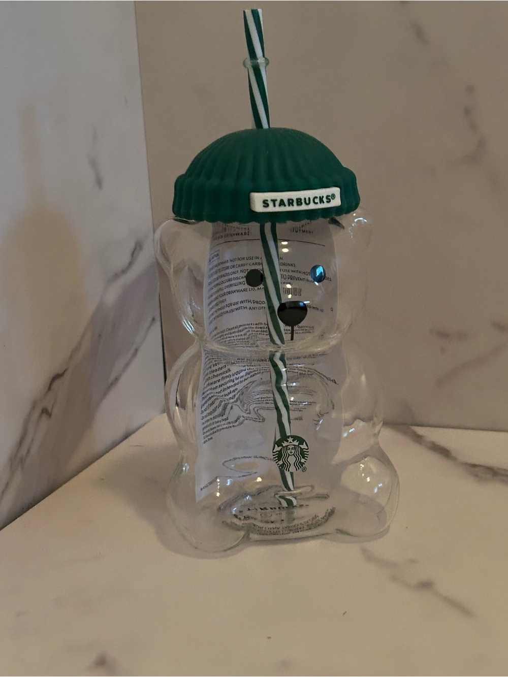 Starbucks Bear Glass Cup - Picture 8 of 8